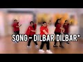 *Dilbar | Dance cover fitness routine | satyameva jayate | choreo by Nehal neel*   #dilbar #yt #neel