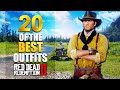 𝐑𝐞𝐝 𝐃𝐞𝐚𝐝 𝐑𝐞𝐝𝐞𝐦𝐩𝐭𝐢𝐨𝐧 𝟐 | Best 20 Outfits Created By Fans Of The Game | Story Mode
