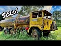 Will it START & DRIVE out to the ROAD? 50yr OLD 6X6 International Army Truck!