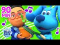 Green Grass Grew All Around! w/ Blue 🎵 + More Nursery Rhymes & Kids Songs | Blue’s Clues & You!