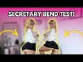 SECRETARY BEND TEST?! 📕😜 Try On Haul Mini Dresses & Skirts