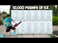 Can 10,000 Pounds Of Ice Be Turned Into Giant Art?