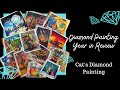 Diamond Painting Year in Review | My 3rd Diamond Painting-Iversary | Plus What Are My WIPs?