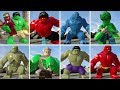 All Hulk Characters in LEGO Marvel's Avengers + Transformations
