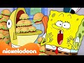 سبونج بوب | شخصيات سبونج بوب تأكل الطعام الكثير للغاية لمدة 30 دقيقة متواصلة 😱 | Nickelodeon Arabia