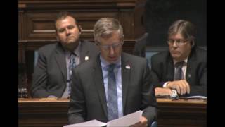 Blaine Pedersen May 29, 2017 Ministerial Statement