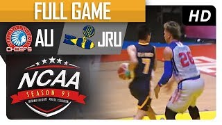 AU vs. JRU | NCAA 93 | Full Game | 3rd Quarter | July 18, 2017