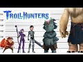 Trollhunters Size Comparison | Biggest Characters of the Trollhunters | Satisfying Video