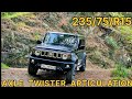 Jimny Articulation And Offroad Test With 235/75/R15 Tyres||@RoadsOfTheMountains #jimny #offroad