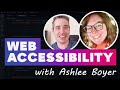 Getting started with web accessibility with Ashlee Boyer