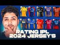 RATING EVERY IPL 2024 TEAM JERSEY | BEST AND WORST IPL 2024 JERSEY