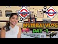 Bengaluru to Mumbai Train Journey Vlog| Mumbai Vlog Day-1 |Collaboration with @Smiling_sanVlogs