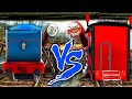 THOMAS THE TRAIN AND CHOO CHOO CHARLES IN REAL LIFE!! (WHAT'S INSIDE?)