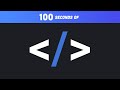 htmx in 100 seconds