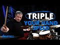 Triple Your Hand Speed On The Drums - Russ Miller