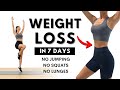 7 DAYS WEIGHT LOSS CHALLENGE🔥50MIN Full Body Fat Burn - Ab, Arm, Back, Leg - Standing Only
