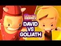 David and Goliath - Bible Stories For Kids - Little Big Heroes - Animated Cartoons