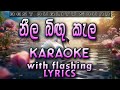 Neela Bigu Kela Karaoke with Lyrics (Without Voice)