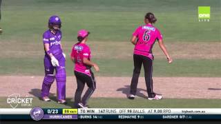 Highlights: Sixers v Hurricanes, WBBL02 semi-final