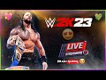 WWE 2K23 LIVE - Stunner VS RKO - Intergender Match || Prash Gaming