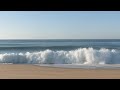 Relaxing Ocean Waves Crashing on the Beach - Relaxing Sounds of Nature - 4K UHD