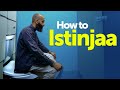 How do Muslims use the toilet?