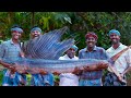 35 kg BIG SAILFISH | Giant Fish Cutting and Cooking | Boneless Fish Fry Recipe | Mayil Meen Varuval