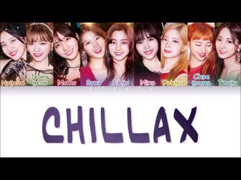 Download TWICE (트와이스) - CHILLAX (Color Coded Lyrics EngRomHan가사) free