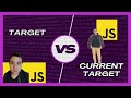 La diferencia entre currentTarget y target - Manejo de eventos en JavaScript - Target vs srcElement