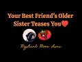 Your Best Friend's Older Sister Teases You♥️ asmr audio voice [F4M] [Confession] [ASMR Roleplay]