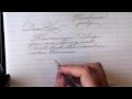 Tips for improving cursive writing