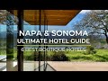 Napa & Sonoma's Best Boutique Hotels: Tested 8 To Find the 6 Best
