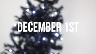 PUTTING UP THE CHRISTMAS TREE! | December 1st