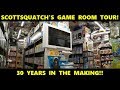 A Game Room Tour 30 YEARS In The Making! | Scottsquatch