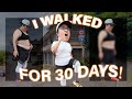30 Days of Walking for ONE HOUR | I Was SHOCKED at the Results!