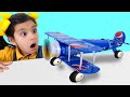 Eric & Ellie's Airplane Adventures - Learning Lessons with Friends