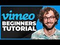 How To Use Vimeo Video 2023 | Vimeo Tutorial For Beginners