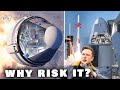 WHY risk it NASA is to launch NEW capsule into orbit instead of SpaceX Dragon...