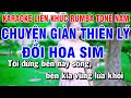 Karaoke Liên Khúc Rumba Tone Nam Nhạc Sống | Chuyện Giàn Thiên Lý | Chuyện Hoa Sim | Nguyễn Linh