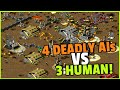 Snake 17 & SAPPH1RE & zoom3000 VS 4 Deadly AIs!