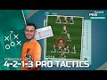 PES 2021 | 4-2-1-3 Pro Tactics - Most Used by PRO PLAYERS!