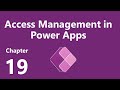 Access Management for Power Apps Canvas App | Sharing Power Apps Canvas App