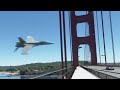Mach 10 jet flyby (insane speed)