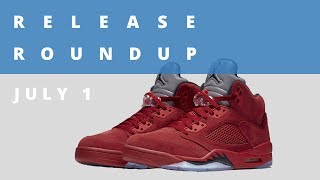 Flight Suit Air Jordan 5 and More | Release Roundup July 1st