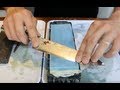 How to Sharpen a Knife on a Wet Stone - How to Get an Extremely Sharp Knife