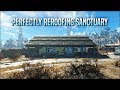 Perfectly Reroofing Sanctuary 🏠 Fallout 4 No Mods Shop Class