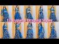 Dupatta Draping Styles For Lehenga 2022 | dupatta draping for lehenga | dupatta draping styles