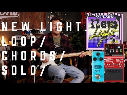 Download John Mayer - New Light... Loop | Chords | Solo... Yes, I went there as well... free