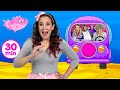 Baby Shark (Wheels on the Bus version) and more Nursery Rhymes - 30 mins Kids Collection