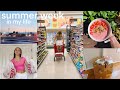 summer week in my life vlog 💐🛍️
